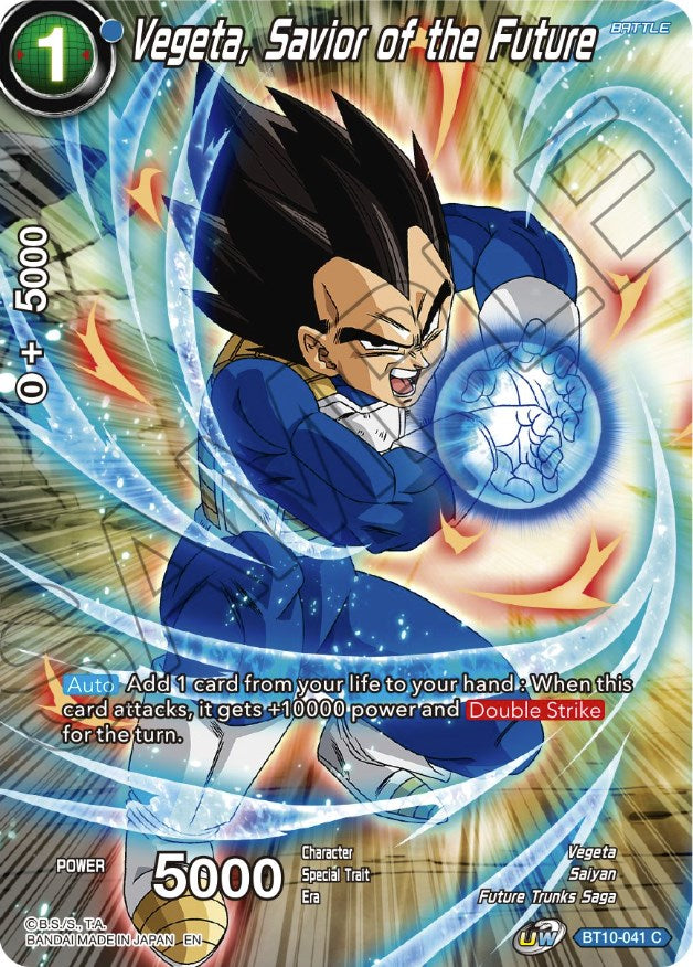 Vegeta, Savior of the Future (BT10-041) [Theme Selection: History of Vegeta] | Good Games Adelaide SA