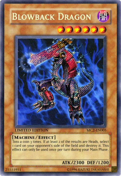 Blowback Dragon [MC2-EN005] Secret Rare | Good Games Adelaide SA