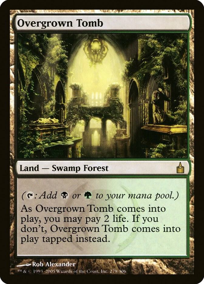 Overgrown Tomb 279/306 (Ravnica: City of Guilds)  | Good Games Adelaide SA