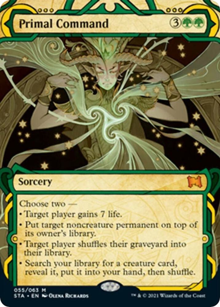 Primal Command 55 (Strixhaven: Mystical Archives)  - Foil | Good Games Adelaide SA