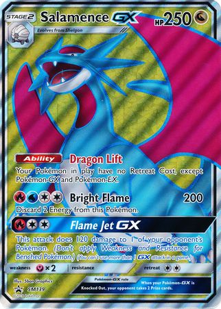 Salamence GX (SM139) (Jumbo Card) [Sun & Moon: Black Star Promos] | Good Games Adelaide SA