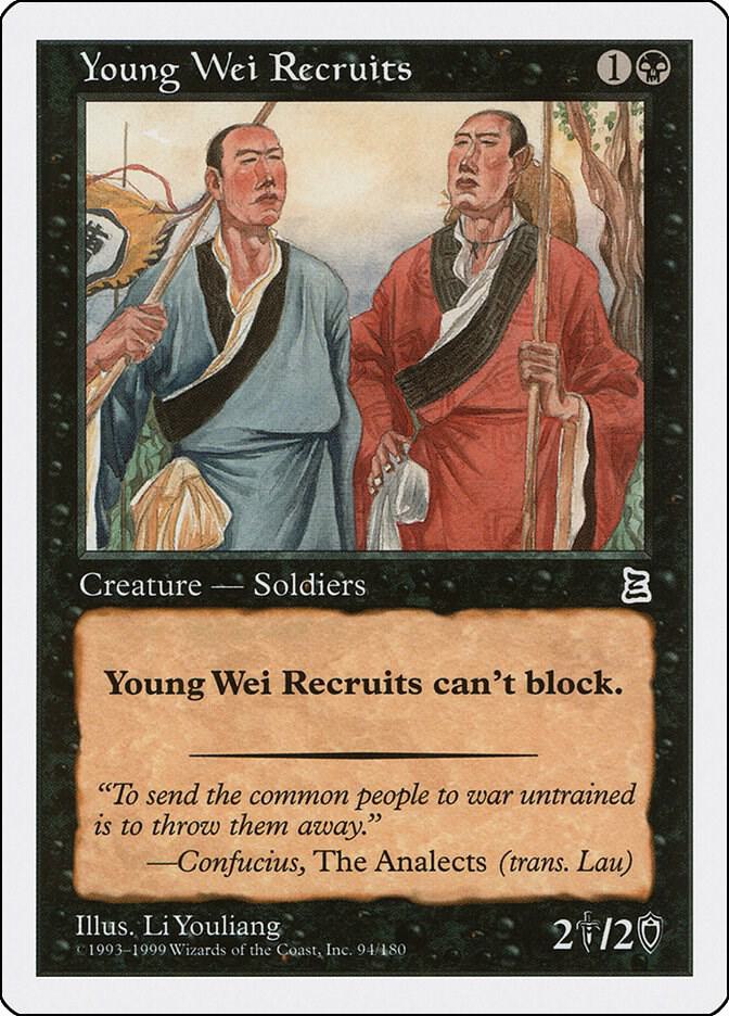 Young Wei Recruits 94 (Portal Three Kingdoms)  | Good Games Adelaide SA