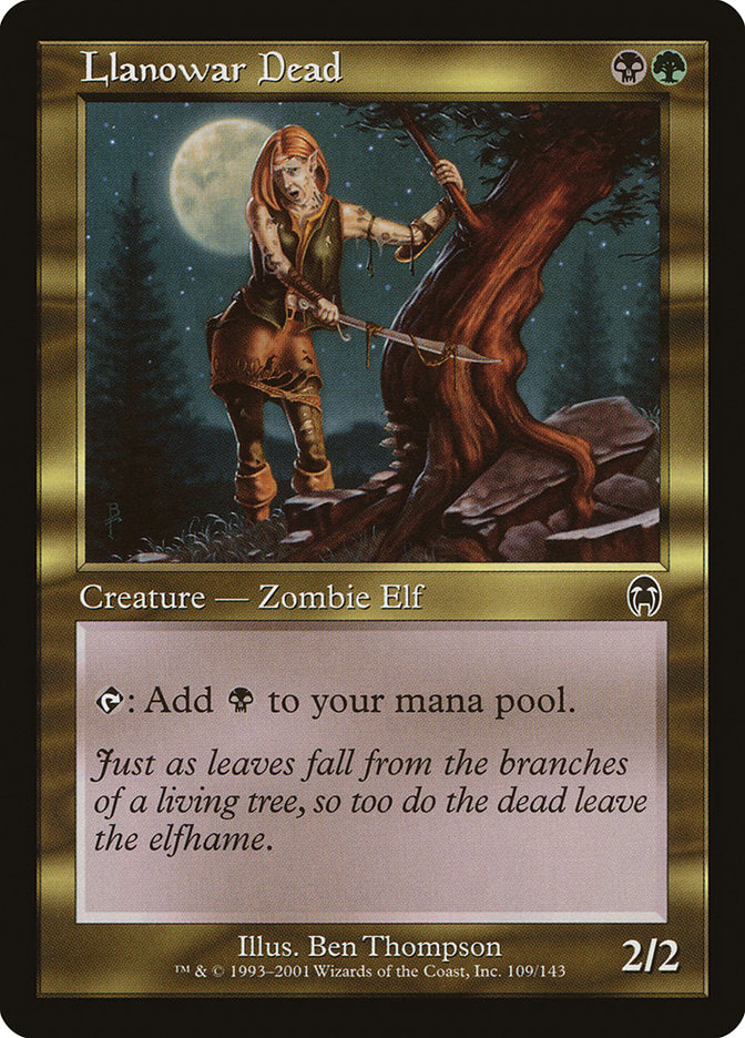 Llanowar Dead 109 (Apocalypse)  - Foil | Good Games Adelaide SA