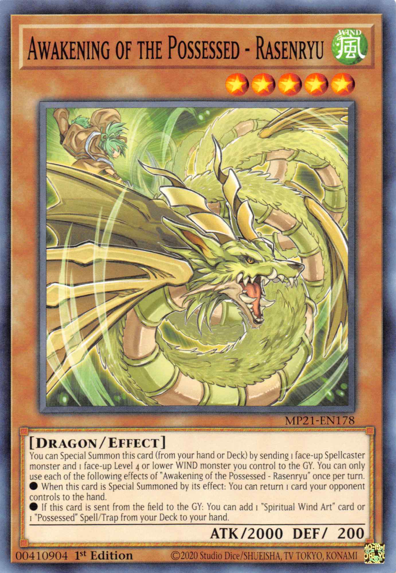 Awakening of the Possessed - Rasenryu [MP21-EN178] Common | Good Games Adelaide SA