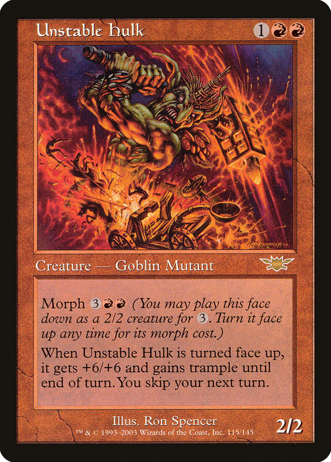 Unstable Hulk 115 (Legions)  - Foil | Good Games Adelaide SA