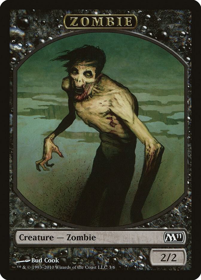 Zombie Token 3 (Magic 2011 (M11))  | Good Games Adelaide SA