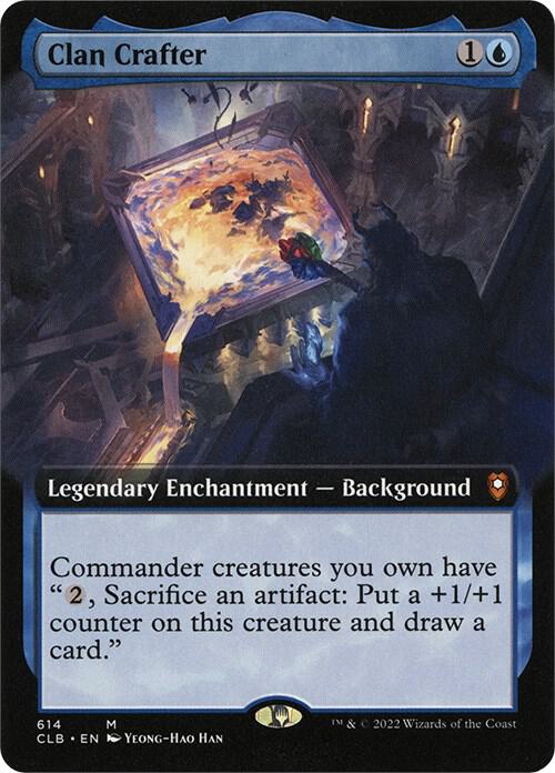 Clan Crafter Extended Art 614 (Commander Legends: Battle for Baldur's Gate)  - Foil | Good Games Adelaide SA
