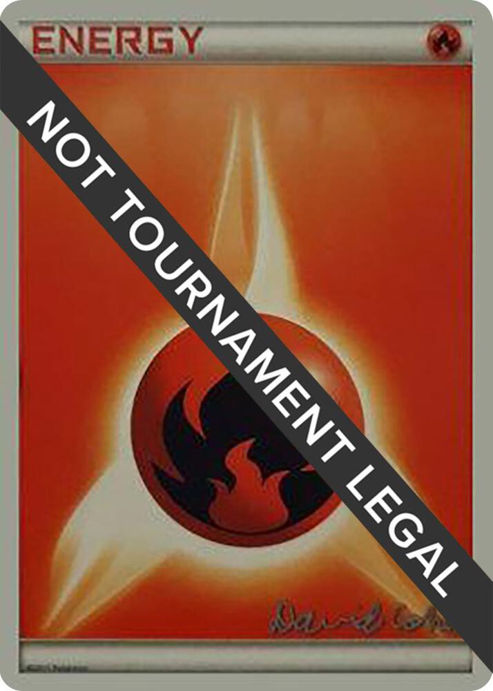 Fire Energy 2011 David Cohen  (World Championship Decks)  | Good Games Adelaide SA