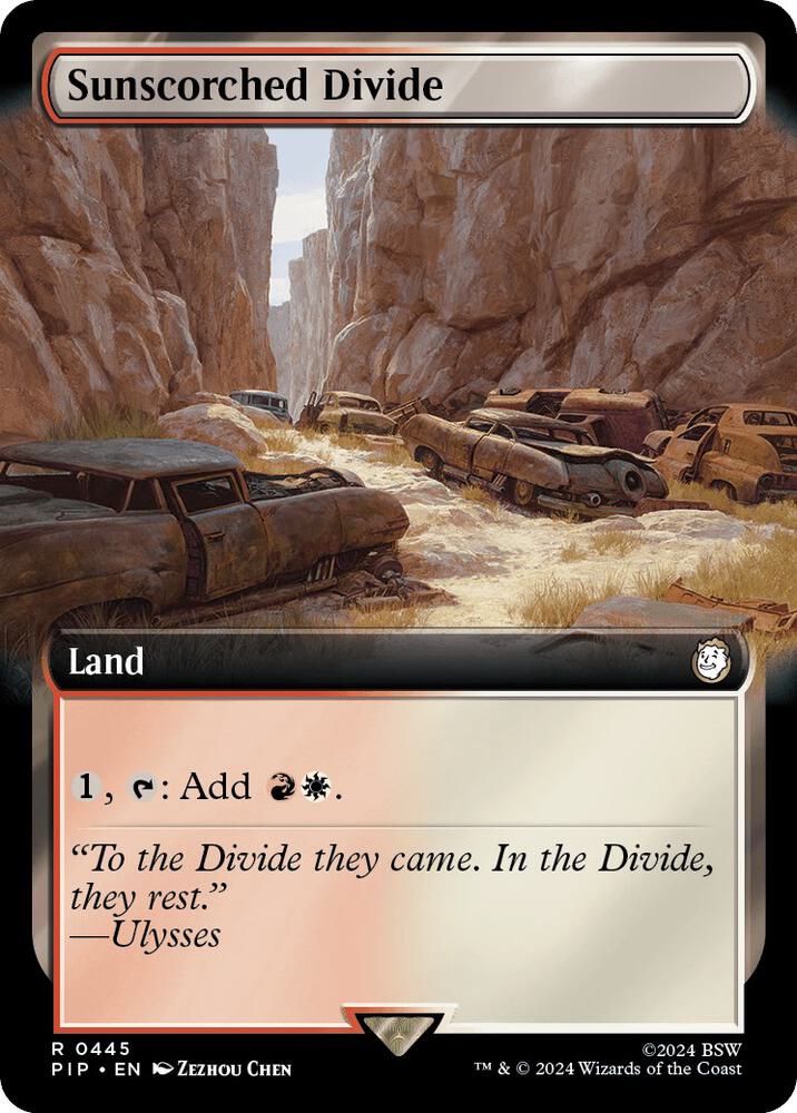 Sunscorched Divide 445 (Universes Beyond: Fallout)  | Good Games Adelaide SA