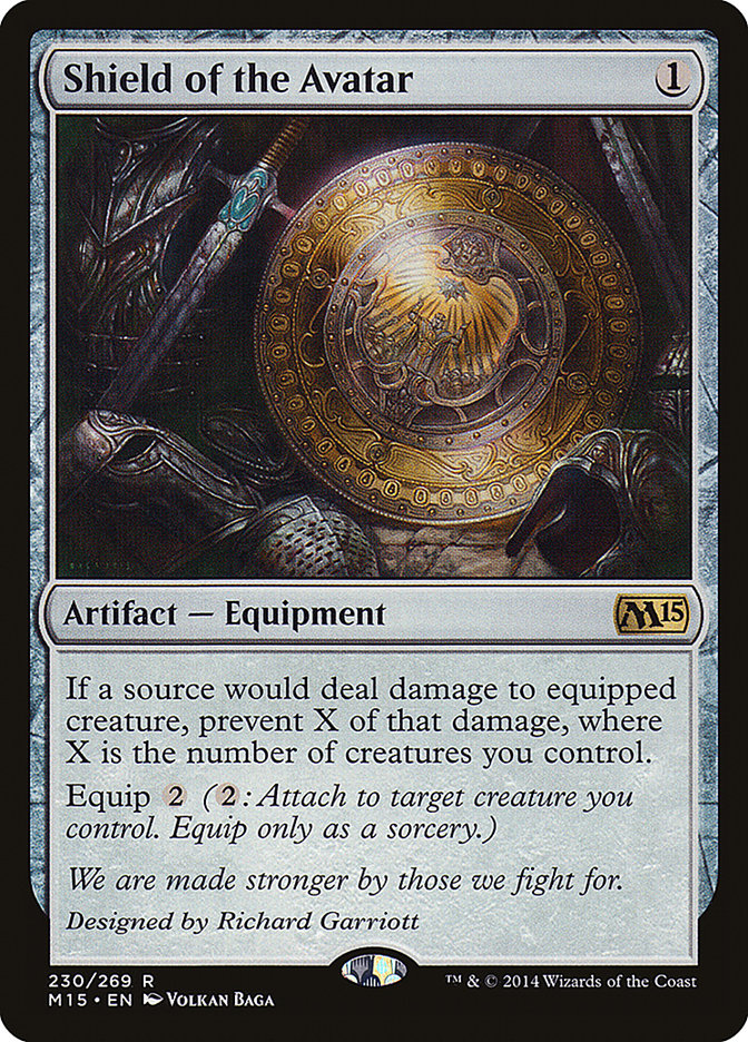 Shield of the Avatar 230 (Magic 2015 (M15))  | Good Games Adelaide SA