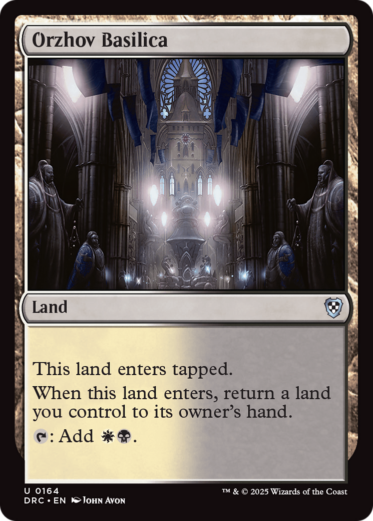 Orzhov Basilica [Aetherdrift Commander] | Good Games Adelaide SA