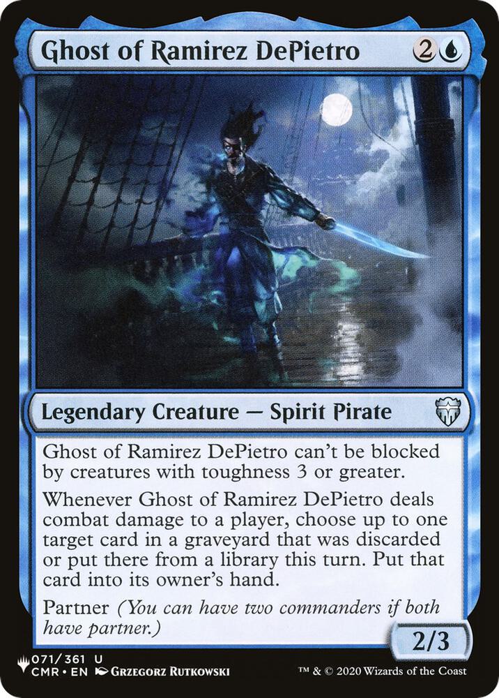 Ghost of Ramirez DePietro 071/361 (The List Reprints)  | Good Games Adelaide SA