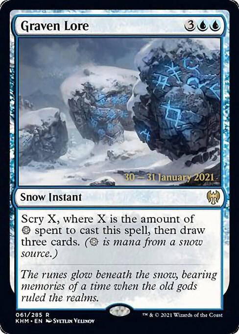 Graven Lore 61 (Prerelease Cards)  - Foil | Good Games Adelaide SA