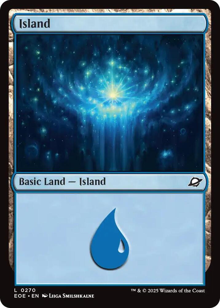 Island 0270 270 (Edge of Eternities)  - Foil | Good Games Adelaide SA