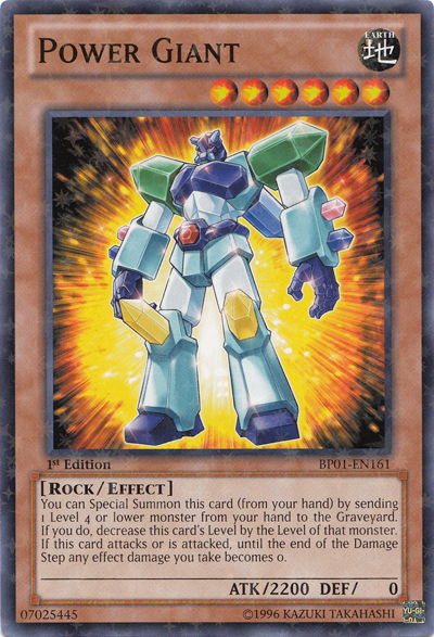 Power Giant [BP01-EN161] Starfoil Rare | Good Games Adelaide SA