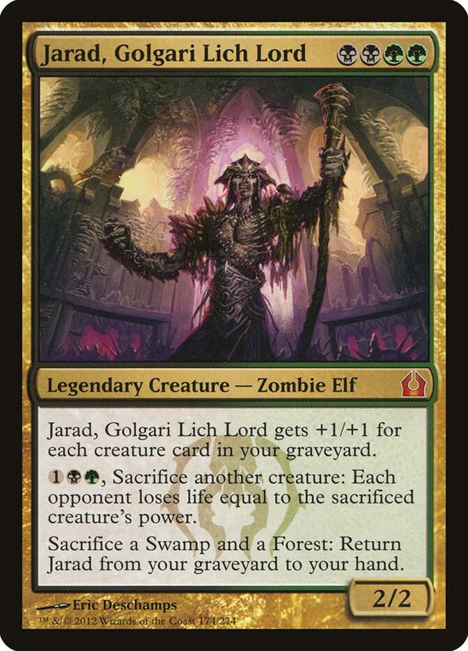 Jarad Golgari Lich Lord 174 (Return to Ravnica)  | Good Games Adelaide SA