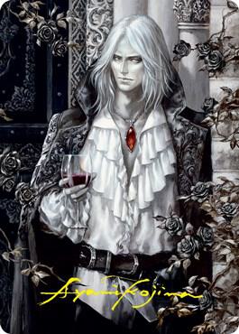 Sorin the Mirthless 2 81 Art Card Gold Stamped Signature 2 (Art Series: Innistrad: Crimson Vow)  | Good Games Adelaide SA