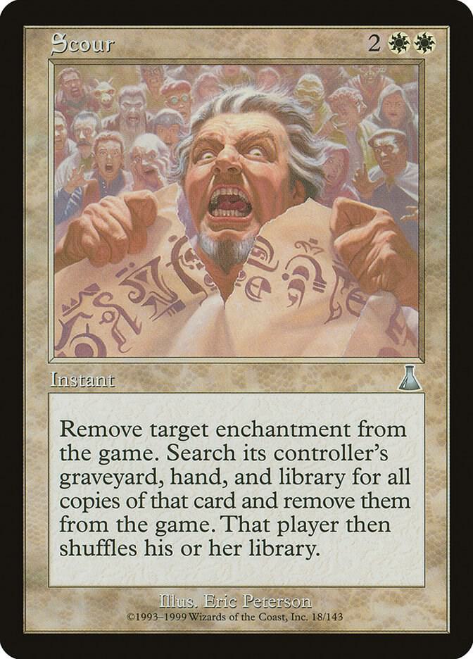Scour 18 (Urza's Destiny)  - Foil | Good Games Adelaide SA