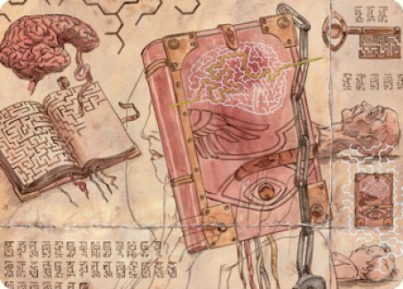 Mazemind Tome Art Card [The Brothers' War Art Series] | Good Games Adelaide SA