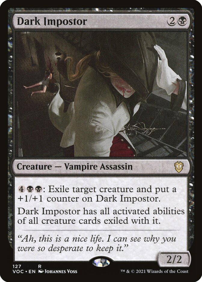 Dark Impostor 127 (Commander: Innistrad: Crimson Vow)  | Good Games Adelaide SA