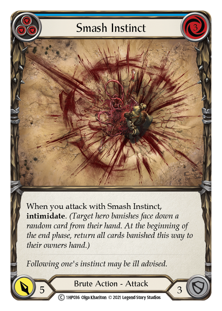 Smash Instinct (Blue) [1HP036] | Good Games Adelaide SA