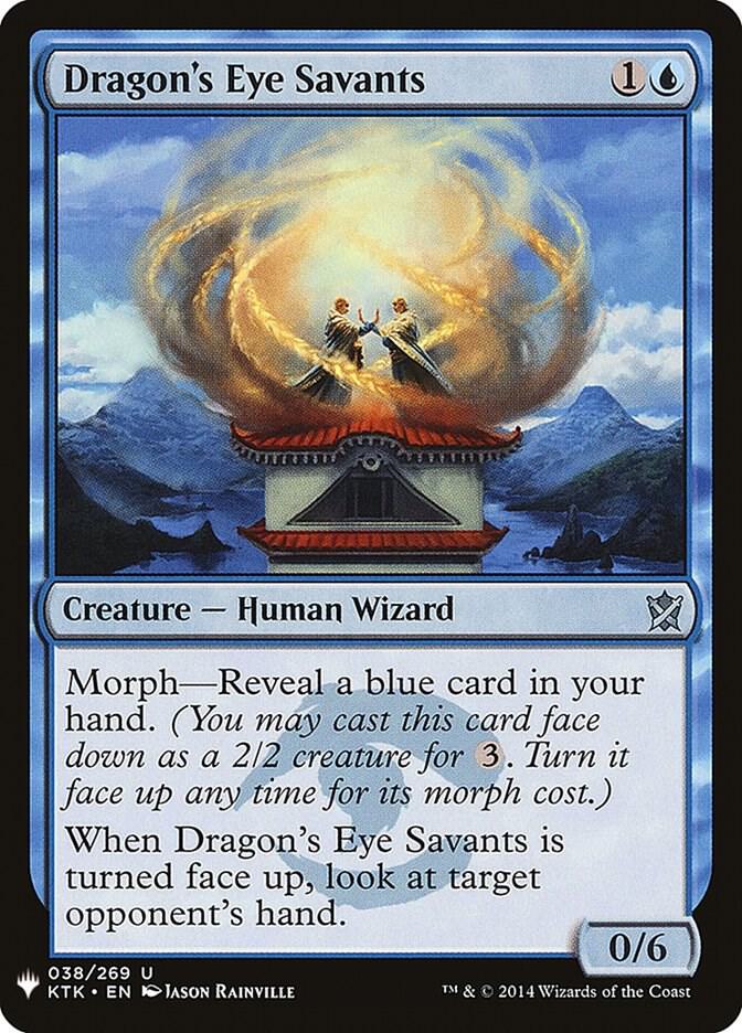 Dragons Eye Savants 38 (The List Reprints)  | Good Games Adelaide SA
