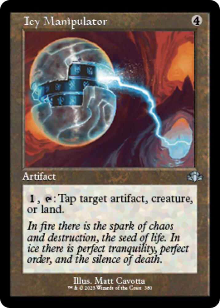 Icy Manipulator Retro Frame 380 (Dominaria Remastered)  | Good Games Adelaide SA