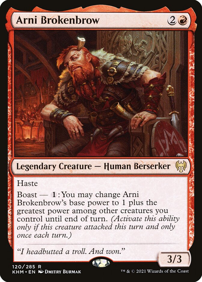 Arni Brokenbrow 120 (Kaldheim)  | Good Games Adelaide SA
