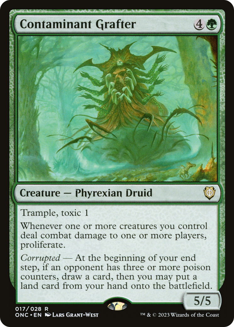 Contaminant Grafter [Phyrexia: All Will Be One Commander] | Good Games Adelaide SA