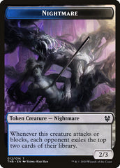 Satyr // Nightmare Double-sided Token [Theros Beyond Death Tokens] | Good Games Adelaide SA
