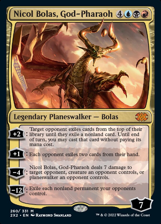 Nicol Bolas, God-Pharaoh [Double Masters 2022] | Good Games Adelaide SA