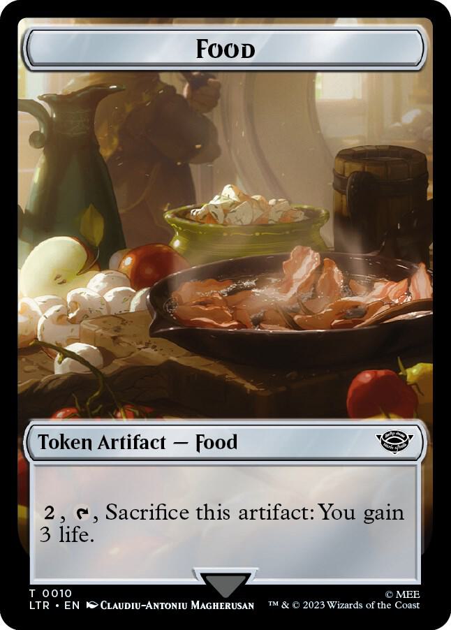 Food Token 0010 10 (Universes Beyond: The Lord of the Rings: Tales of Middle-earth)  | Good Games Adelaide SA