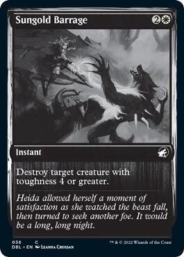 Sungold Barrage 36 (Innistrad: Double Feature)  - Foil | Good Games Adelaide SA