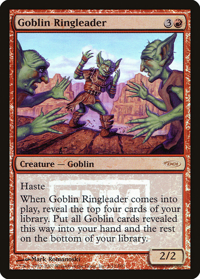 Goblin Ringleader [Friday Night Magic 2007] | Good Games Adelaide SA
