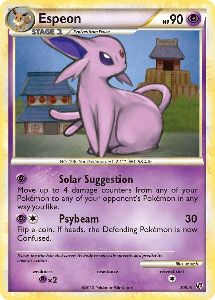 Espeon 2/90 (Undaunted)  - Reverse Holofoil | Good Games Adelaide SA