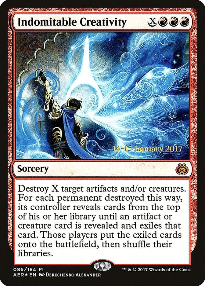 Indomitable Creativity 85 (Prerelease Cards)  - Foil | Good Games Adelaide SA