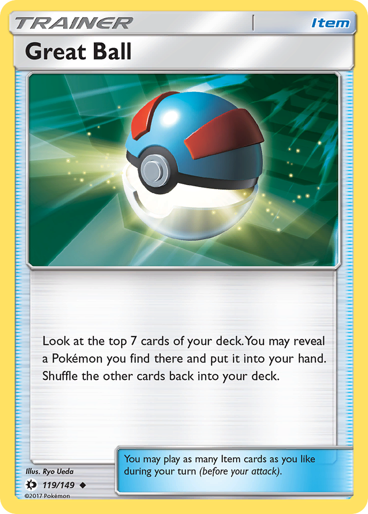 Great Ball (119/149) [Sun & Moon: Base Set] | Good Games Adelaide SA