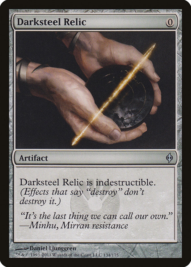 Darksteel Relic 134 (New Phyrexia)  - Foil | Good Games Adelaide SA