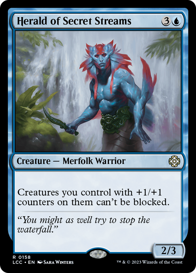 Herald of Secret Streams [The Lost Caverns of Ixalan Commander] | Good Games Adelaide SA