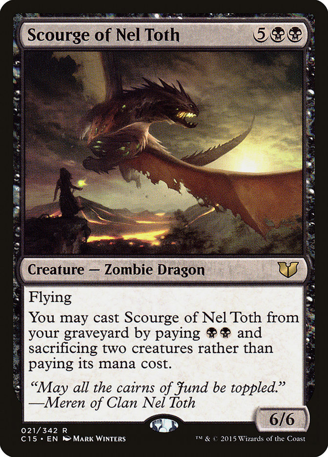 Scourge of Nel Toth [Commander 2015] | Good Games Adelaide SA