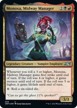Monoxa Midway Manager Galaxy Foil 459 (Unfinity)  - Foil | Good Games Adelaide SA