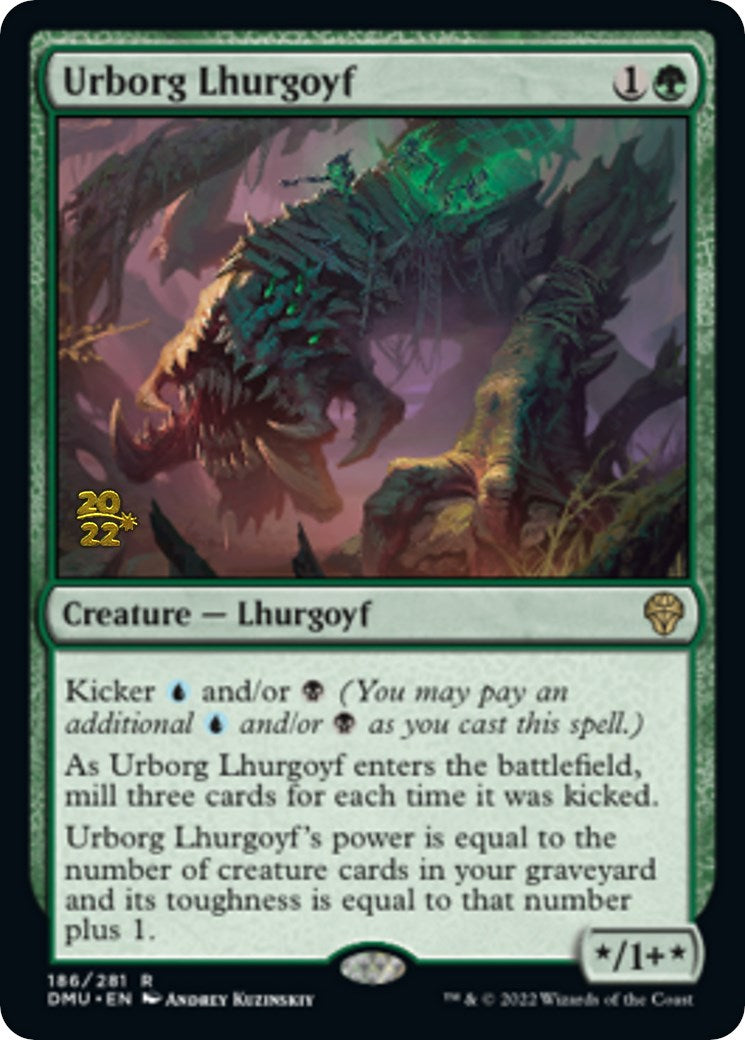 Urborg Lhurgoyf [Dominaria United Prerelease Promos] | Good Games Adelaide SA
