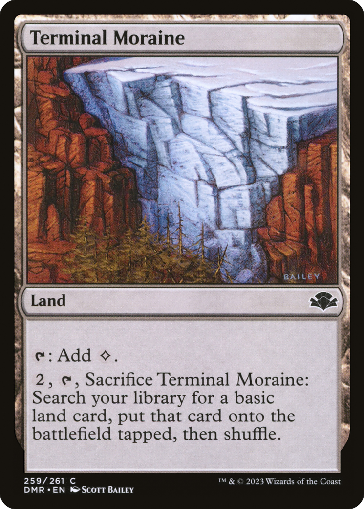 Terminal Moraine [Dominaria Remastered] | Good Games Adelaide SA