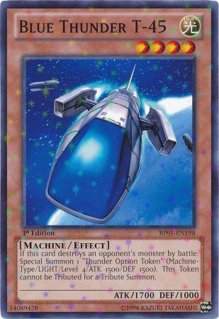 Blue Thunder T-45 [BP01-EN198] Starfoil Rare | Good Games Adelaide SA