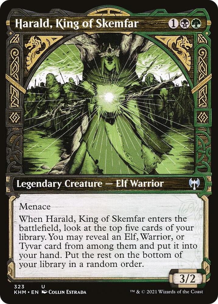 Harald, King of Skemfar 323 (Kaldheim)  - Showcase | Good Games Adelaide SA