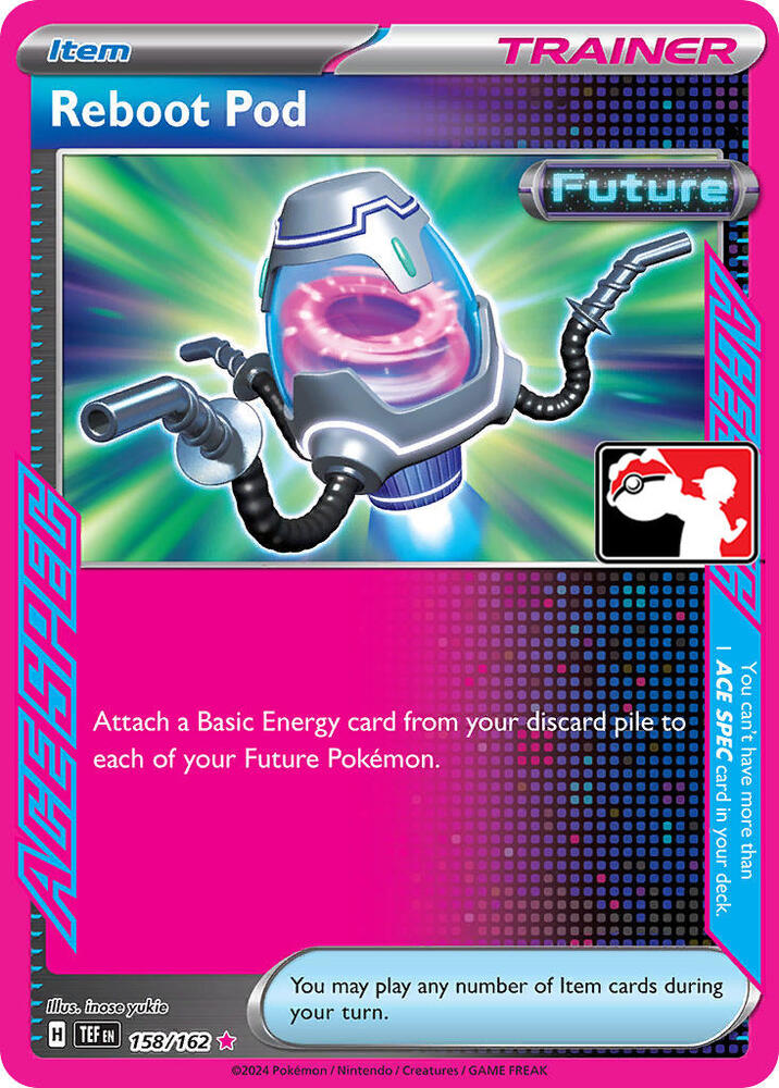 Reboot Pod Duplicate 158/162 (Prize Pack Series Cards)  | Good Games Adelaide SA