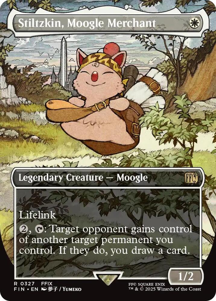 Stiltzkin, Moogle Merchant 327 (FINAL FANTASY)  - Foil | Good Games Adelaide SA