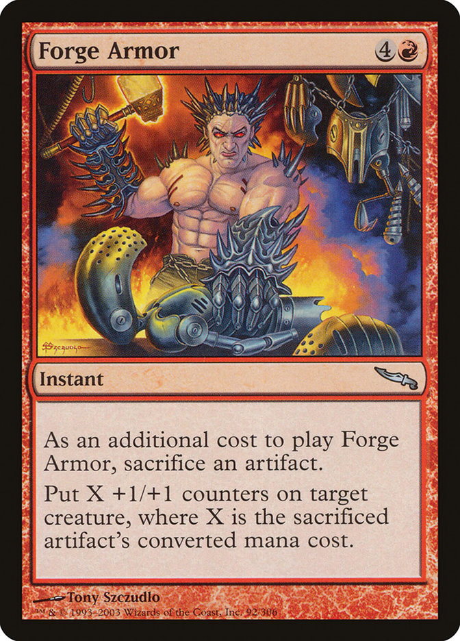 Forge Armor 92 (Mirrodin)  | Good Games Adelaide SA