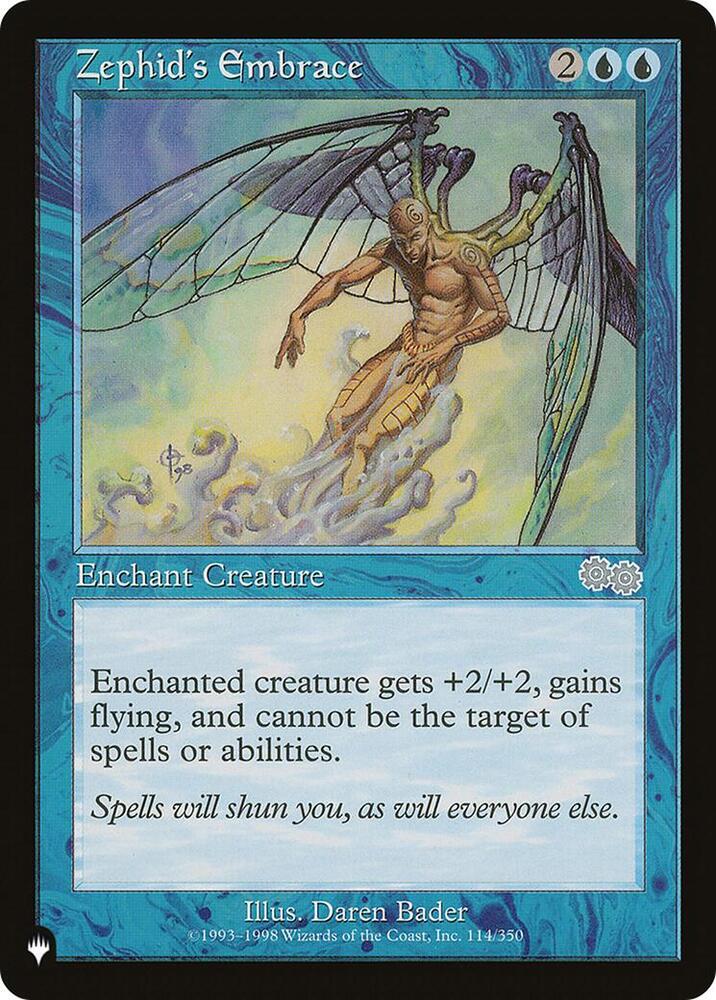 Zephids Embrace 114/350 (The List Reprints)  | Good Games Adelaide SA