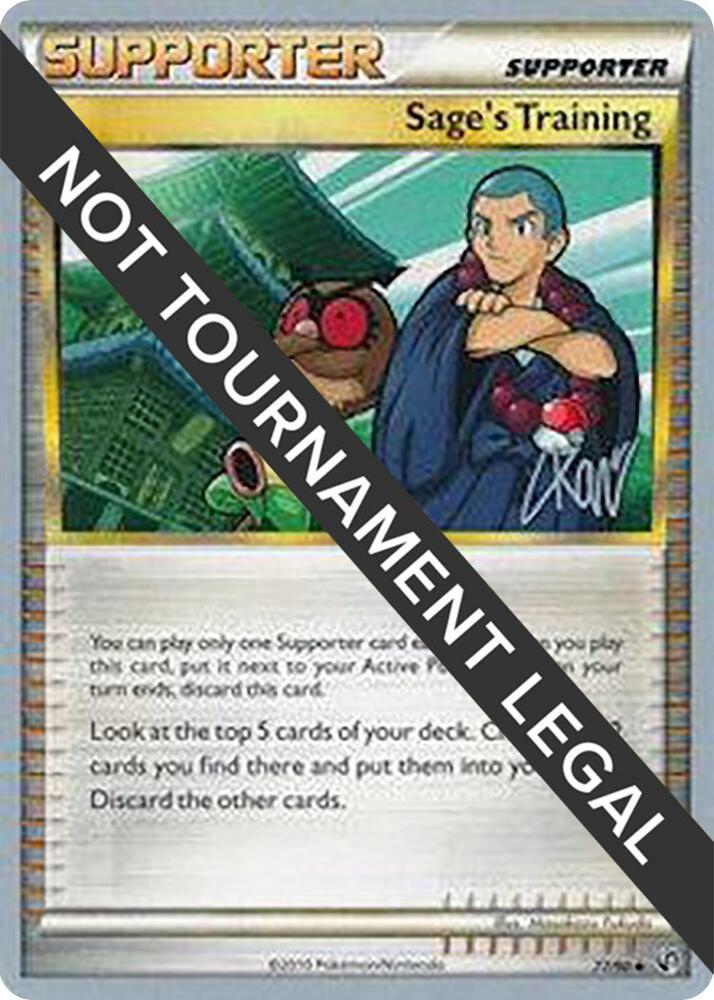 Sages Training 2011 Christopher Kan 77/90 (World Championship Decks)  | Good Games Adelaide SA